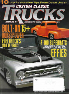 CUSTOM CLASSIC TRUCKS 2004 SEPT - '57 CHEVY, '54 CHEVY,'70 OLDS W-30, '53 F-100